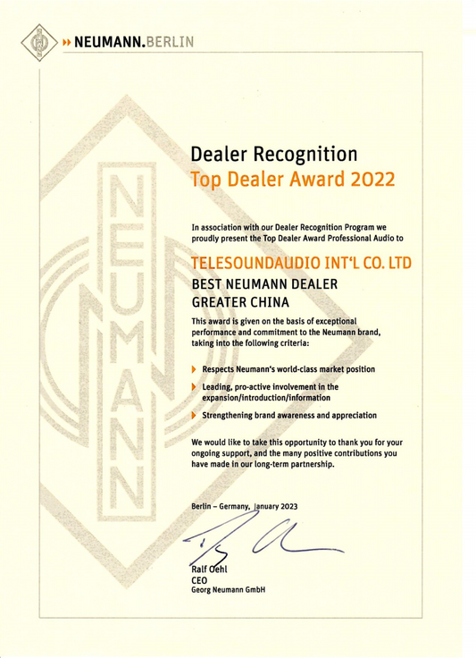 Top Dealer Award 2022